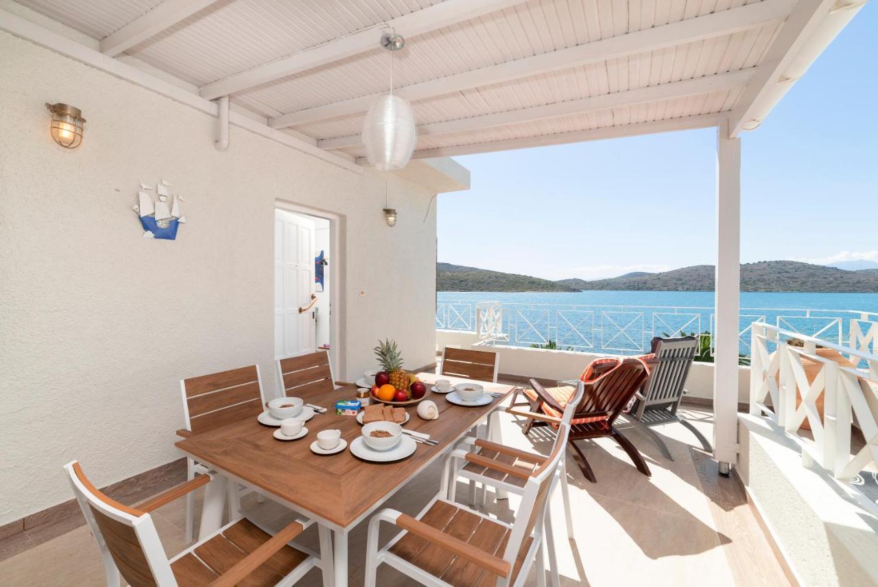 Tsifliki Beach House Elounda  Bagian luar foto
