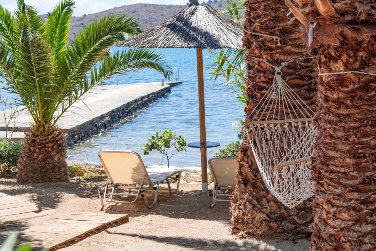 Tsifliki Beach House Elounda  Bagian luar foto