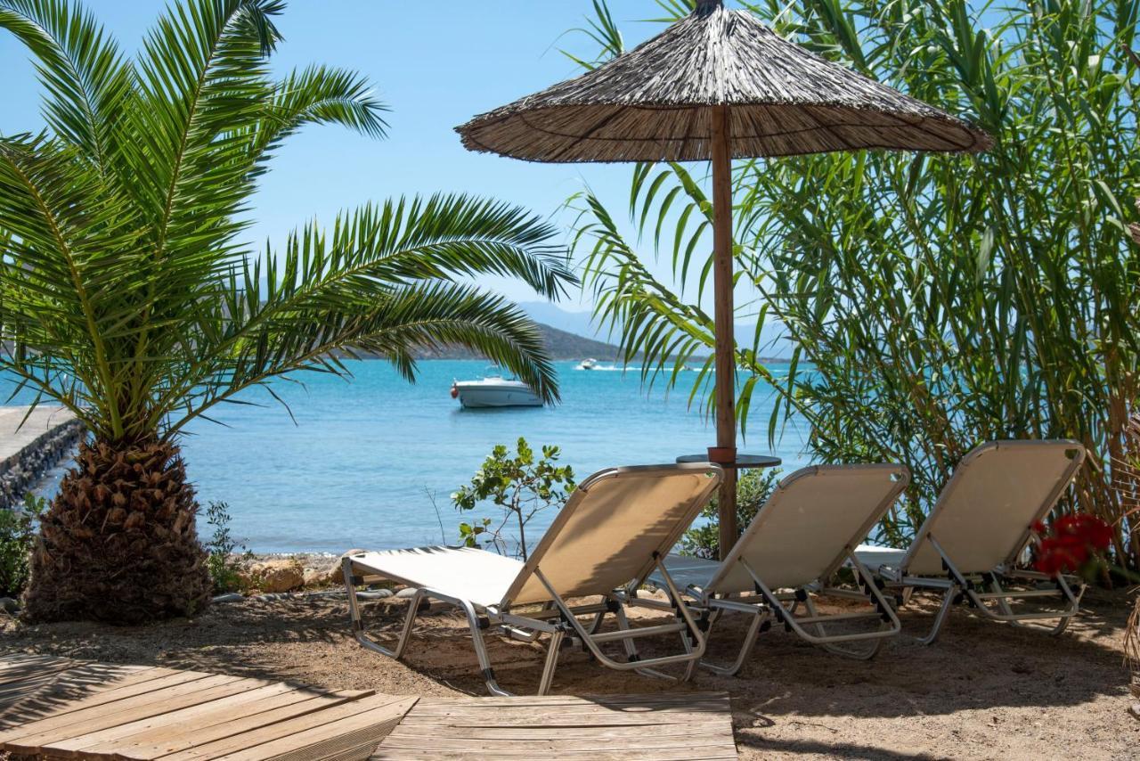 Tsifliki Beach House Elounda  Bagian luar foto