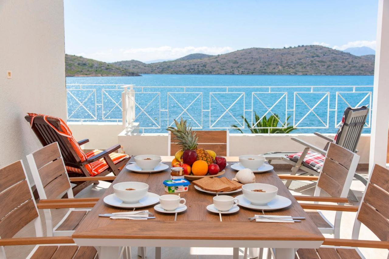 Tsifliki Beach House Elounda  Bagian luar foto