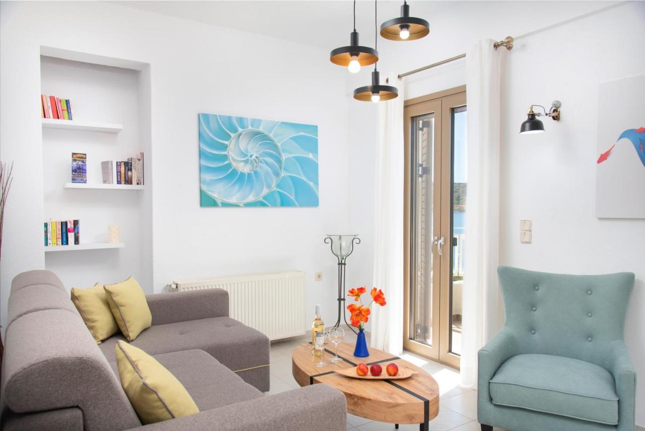 Tsifliki Beach House Elounda  Bagian luar foto