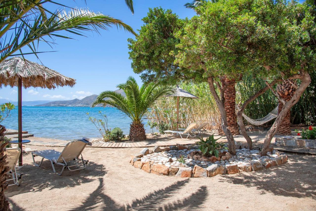 Tsifliki Beach House Elounda  Bagian luar foto