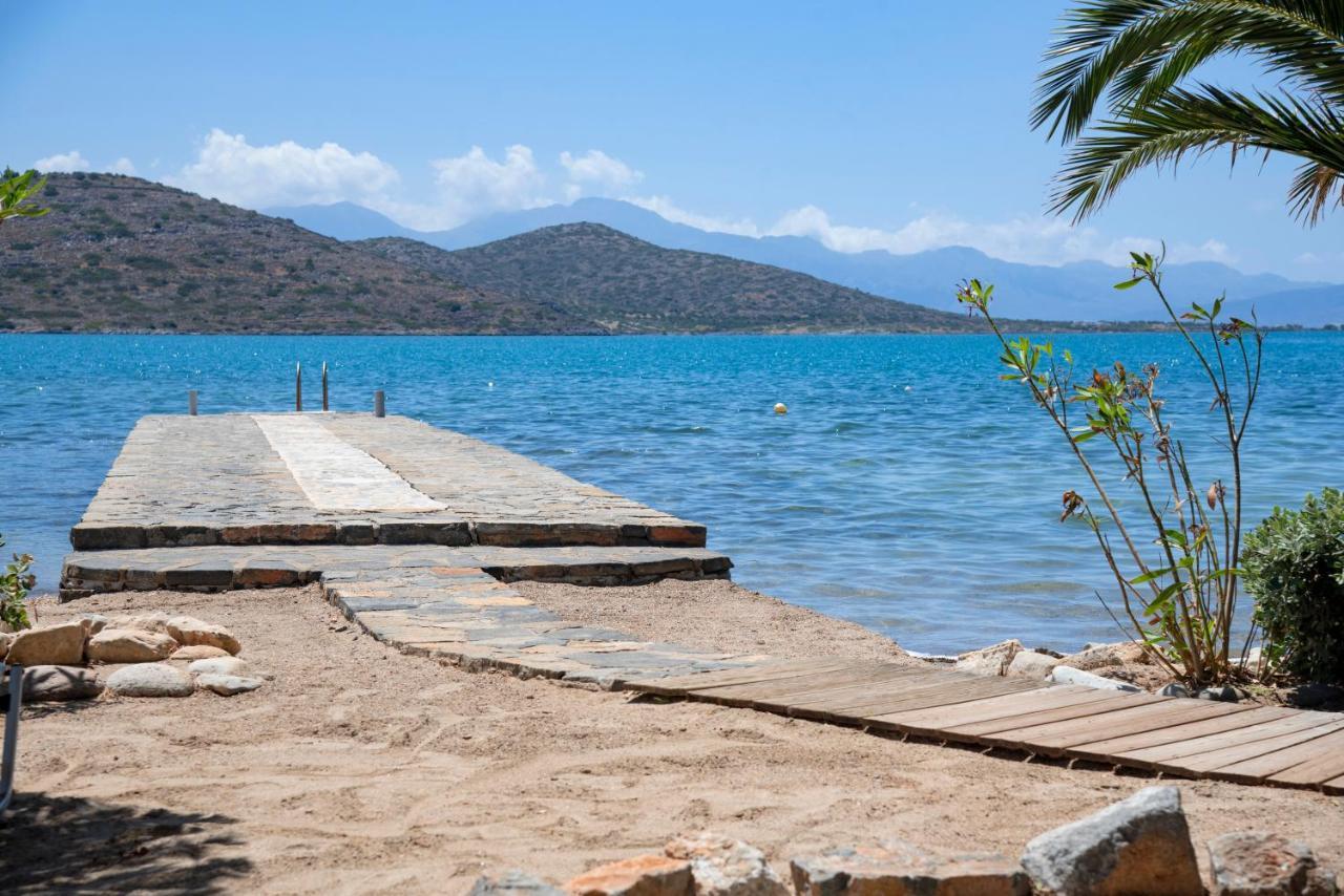 Tsifliki Beach House Elounda  Bagian luar foto