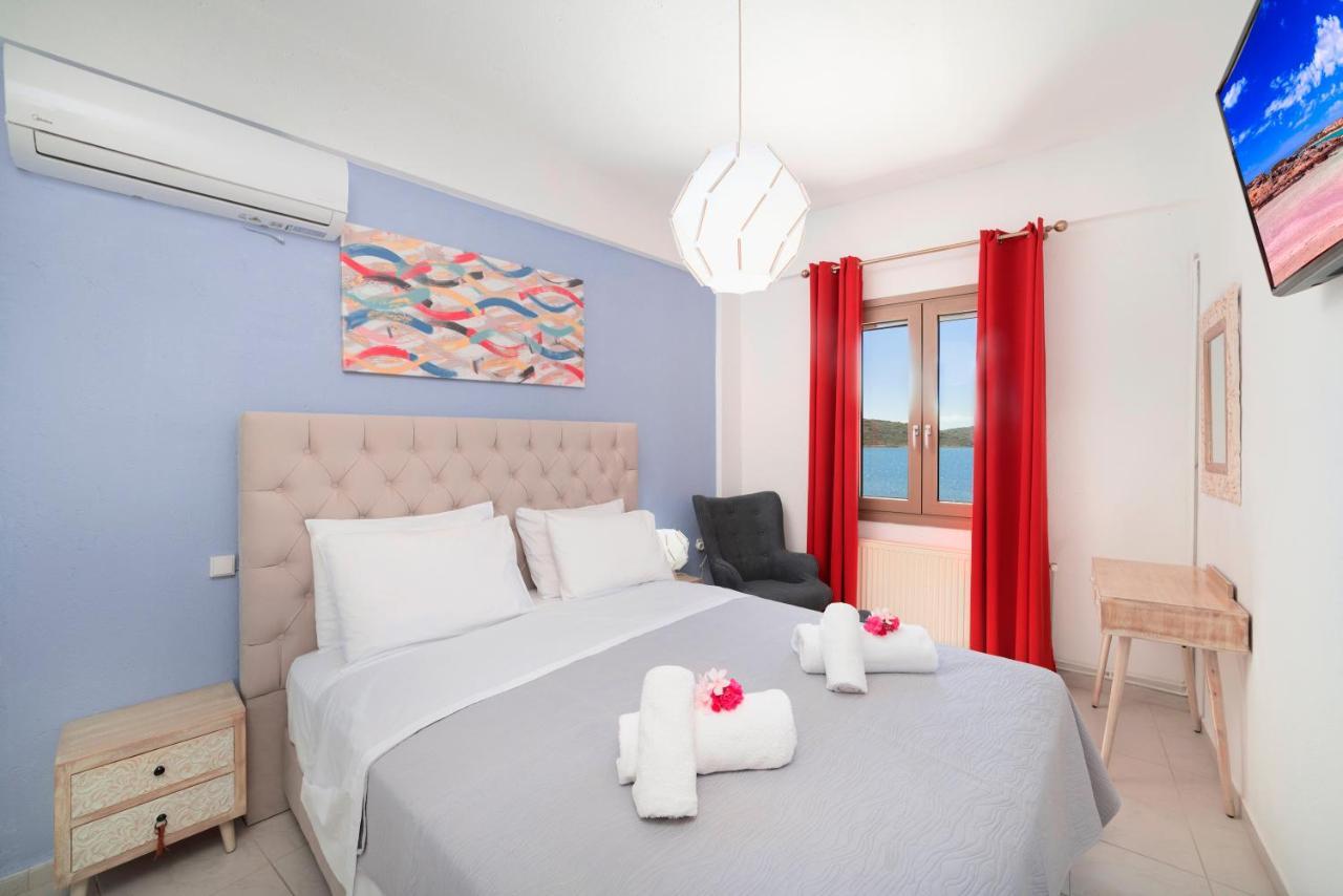 Tsifliki Beach House Elounda  Bagian luar foto