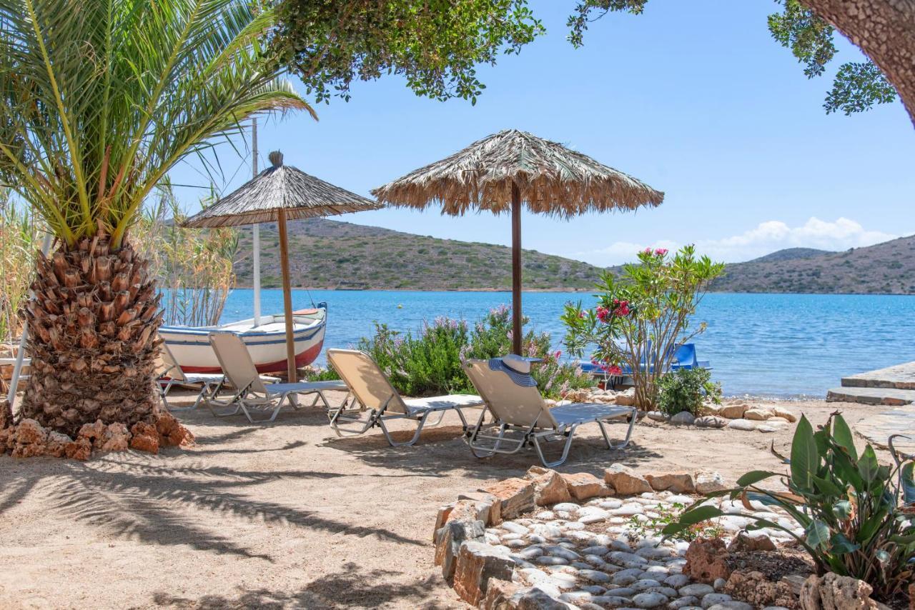 Tsifliki Beach House Elounda  Bagian luar foto